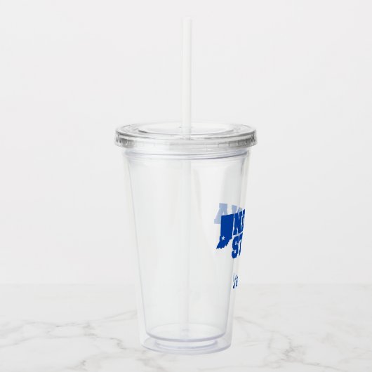 Logo van de Indiase staat Acryl Drinkbeker (Rechts)