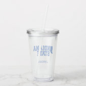 Logo van de Indiase staat Acryl Drinkbeker (Achterkant)