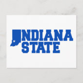 Logo van de Indiase staat Briefkaart (Voorkant)