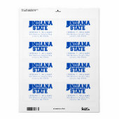 Logo van de Indiase staat Etiket (Full Sheet)