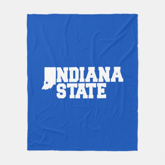 Logo van de Indiase staat Fleece Deken (Voorkant)