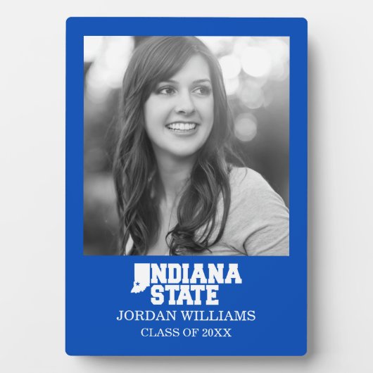 Logo van de Indiase staat Fotoplaat (voorkant)