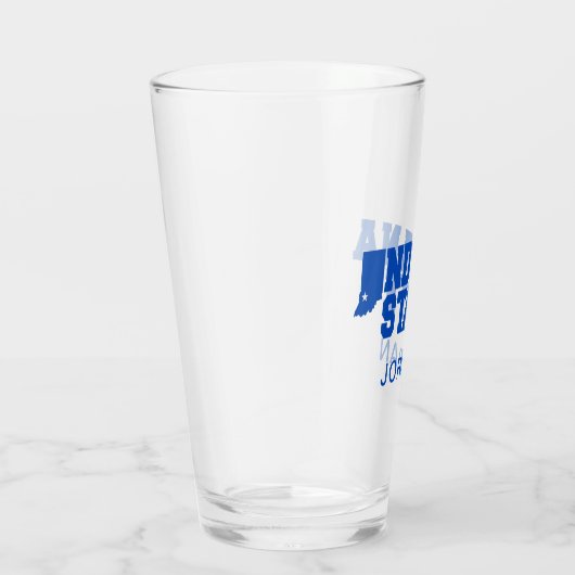 Logo van de Indiase staat Glas (Rechts)