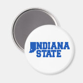 Logo van de Indiase staat Magneet (Voorkant / Achterkant)