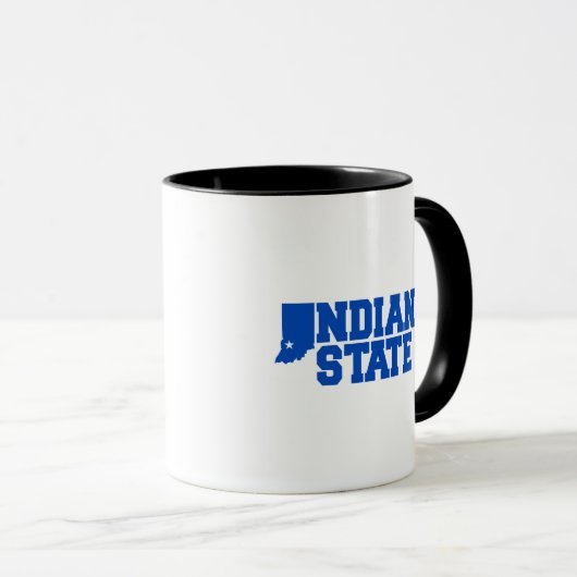 Logo van de Indiase staat Mok (Voorkant rechts)