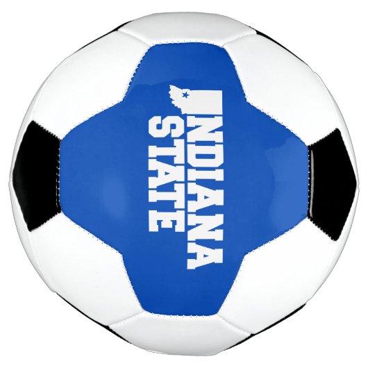 Logo van de Indiase staat Voetbal (Gedraaid)