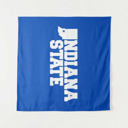 Logo van de Indiase staat Wandkleed (Voorkant (horizontaal))