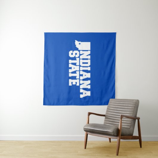 Logo van de Indiase staat Wandkleed (In Situ (horizontaal))