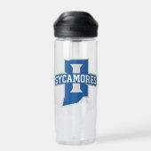 Logo van de Indiase staat Waterfles (Achterkant)