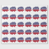 Logo van de libertariële partij cadeaupapier (Vlak)