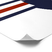 Logo van de luchtmacht poster (Hoek)