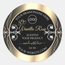 Logo van de Luxury Jewels Black Gold Decor Product