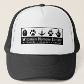 Logo van de Maatschappij van Wisconsin het Trucker Pet (Voorkant)