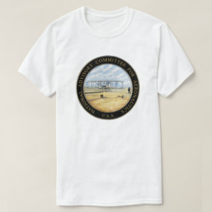 Logo van de Nationale Adviescommissie voor Luchtva T-shirt