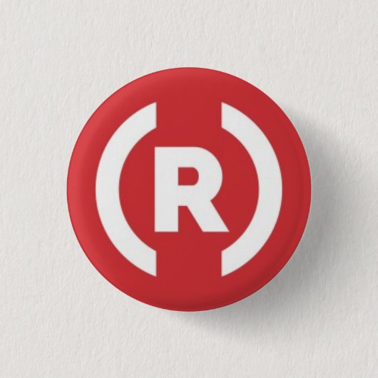 Logo van de Republikeinse Partij Ronde Button 3,2 Cm (Voorkant)