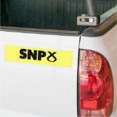 Logo van de Scottish National Party (SNP) Bumpersticker (Op Truck)