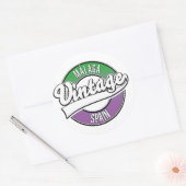 Logo van de soort Bilbao-spanje,  Ronde Sticker (Envelop)