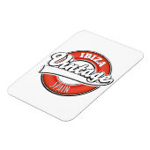 Logo van de  soort Ibiza spain Magneet (Linkerzijde)