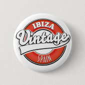 Logo van de soort Ibiza spain Ronde Button 5,7 Cm (Voorkant)