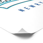 Logo van de Sunday River Newry Maine Foto Afdruk (Hoek)