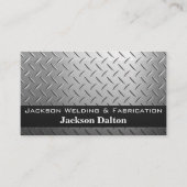 Logo van de verzorger | Rivieren van metaal Visitekaartje (Voorkant)