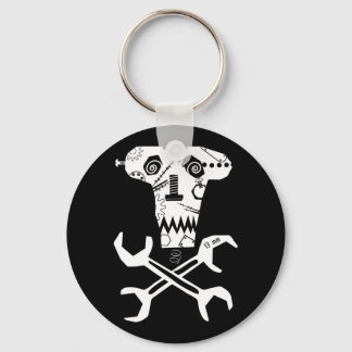 logo van de werkplaats sleutelhanger