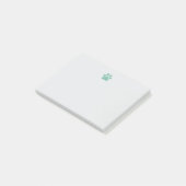 Logo van dierenkliniek Post‑It® notities (10 cm × Post-it® Notes (Schuin)
