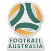 Logo van Football Australia Sticker (Voorkant)