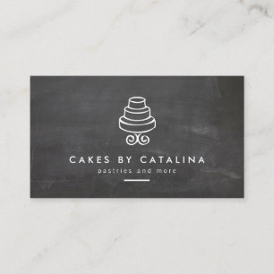 Logo van  gelaagde kake op kerkbakkerswaren visitekaartje