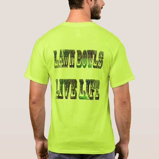 Logo van het Afbeelding Bowls Life T-shirt (Achterkant)