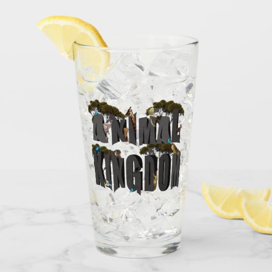 Logo van het Afbeelding van het dierenKoninkrijk m Glas (Voorkant ijs)