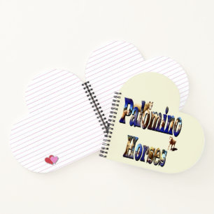 Logo van het Afbeelding van Palomino-paarden, Notitieboek