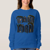 Logo van het dierenrijk met dieren, trui (Voorkant)