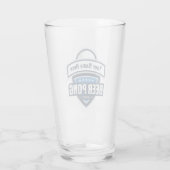 Logo van het kampioenschap beer Pong Glas (Achterkant)
