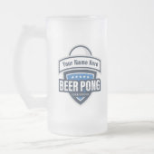 Logo van het  kampioenschap beer Pong Matglas Bierpul (Links)