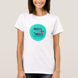 Logo van het ondeugende innerlijke kind t-shirt