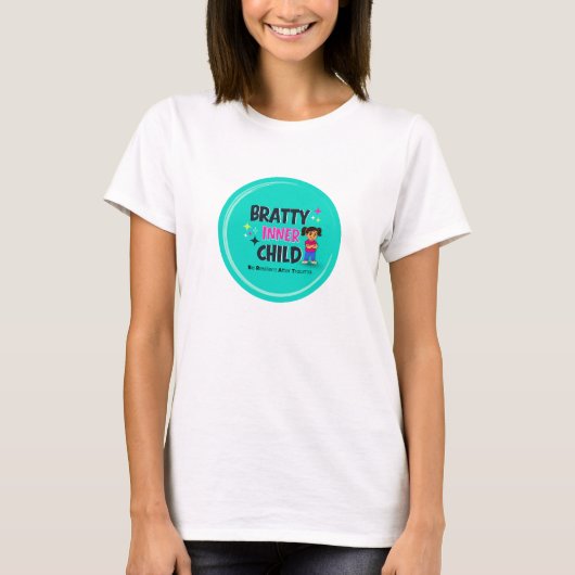 Logo van het ondeugende innerlijke kind t-shirt (Voorkant)