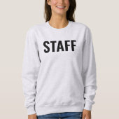 Logo van het personeelslid hier Aangepaste vrouwen Trui (Voorkant)