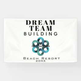 Logo van het team dat Dream Team bouwt Spandoek