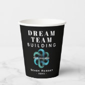 Logo van het Team van het team van Dream Papieren Bekers (Voorkant)