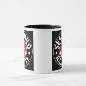 Logo van het treinspoor mok (Midden)