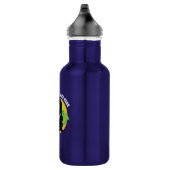 Logo van het zwarte beer van Formosan (Taiwan) Waterfles (Rechts)