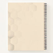 Logo van honingbijen notitieboek (Achterkant)