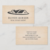 Logo van hypotheekhuis visitekaartje (Voorkant / Achterkant)