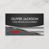 Logo van hypotheekhuis visitekaartje (Voorkant)