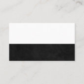 Logo van hypotheekhuis visitekaartje (Achterkant)