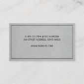 Logo van Justitia Visitekaartje (Achterkant)