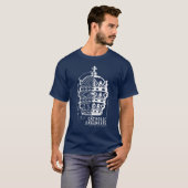 Logo van katholieke ingenieurs - T-shirt van Manne (Voorkant volledig)