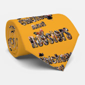 Logo van kippen en roosters Afbeelding, Stropdas (Opgerold)