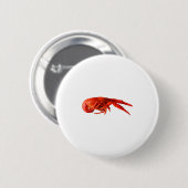 Logo van kreeft (zonder titel) ronde button 5,7 cm (Voorkant /achterkant)